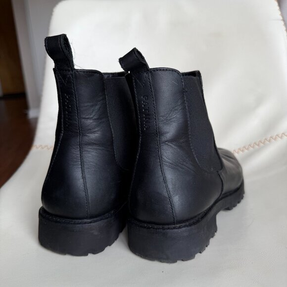 Patina Leather Chelsea Boots - Picture 3 of 7